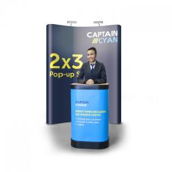2x3 Pop-up display banner stand Kit